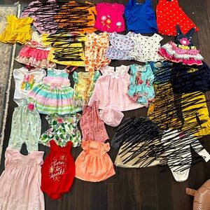 Lot of 12 month clothes: 23 pieces! Various brands; Matilda Jane, Nike, carters,